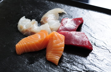 Sashimi variado de 9 cortes