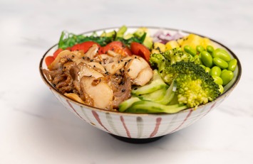 Chicken Teriyaki Poké Bowl
